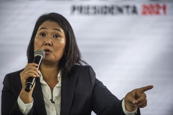 Fujimori insiste en denunciar "fraude" en elecciones presidenciales de Perú
