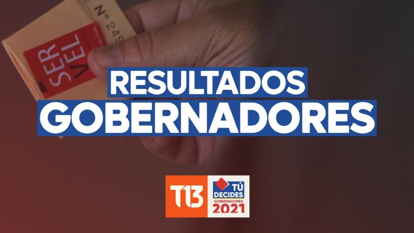 Elección de gobernadores: Revisa resultados de la segunda vuelta entre Claudio Orrego y Karina Oliva