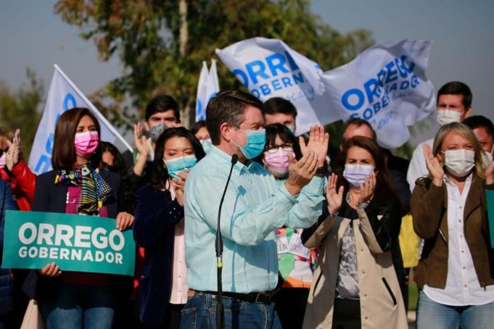 Orrego vence a Oliva por estrecho margen y será el gobernador de la Región Metropolitana