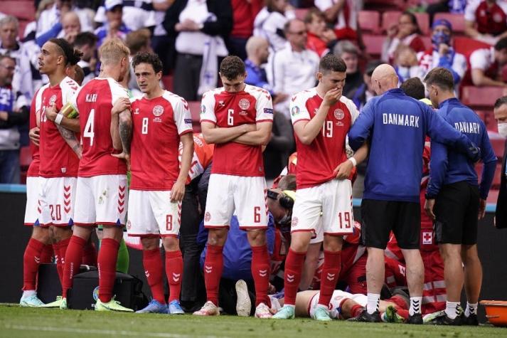 Christian Eriksen: Jugadores de Dinamarca critican a la UEFA por reanudación del partido