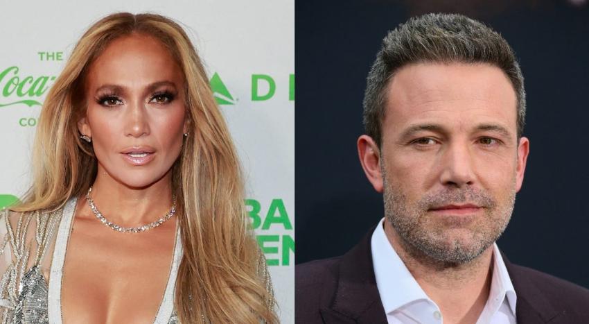 La foto que confirma la relación: JLo y Ben Affleck fueron captados besándose en romántica cena