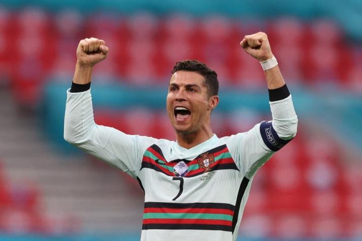Cristiano Ronaldo se convierte en el máximo goleador de la historia en la Eurocopa