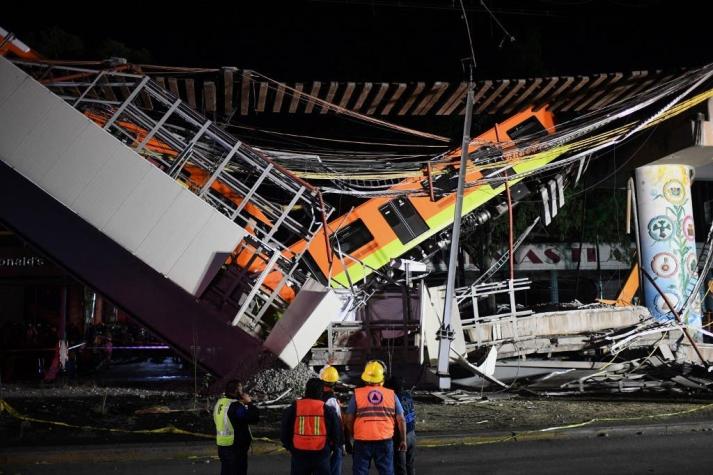 Peritaje preliminar indica que "falla estructural" provocó accidente en metro de Ciudad de México