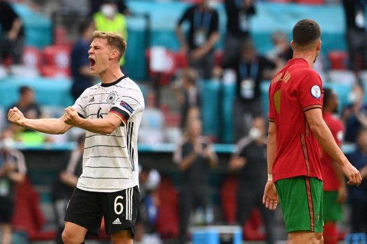Alemania resucita en la Euro 2020 con contundente triunfo ante la campeona Portugal