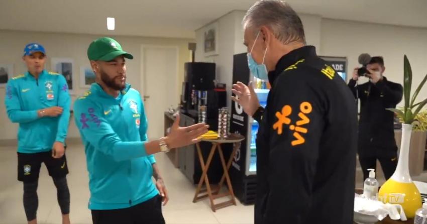 La sorpresa que Neymar y plantel de Brasil le prepararon a Tite por sus cinco años en la Canarinha