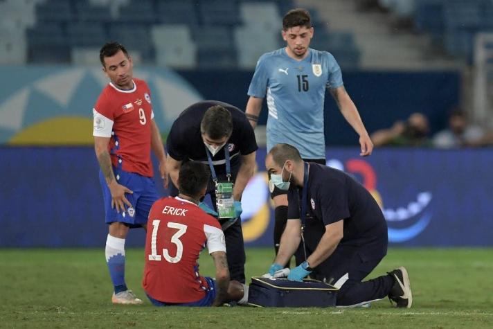 La Roja informa lesiones de Maripán y Pulgar tras empate ante Uruguay en Copa América