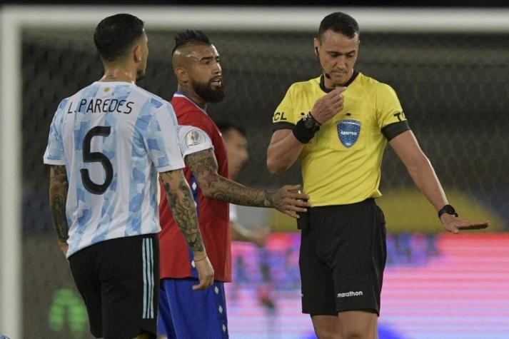 Wilmar Roldán dirigirá el último partido de La Roja en el Grupo A de Copa América ante Paraguay