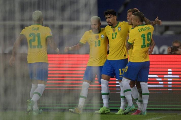 Brasil lo da vuelta y vence en el décimo minuto de agregado a Colombia por Copa América