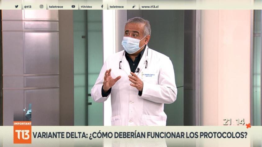 [VIDEO] Doctor Ugarte por variante Delta: “En cinco segundos una persona se puede contagiar”