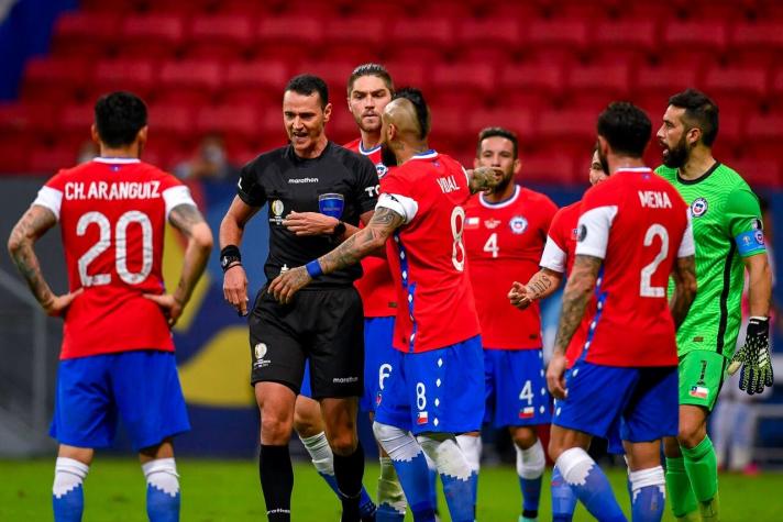ANFP pidió la suspensión de los árbitros que dirigieron el Chile-Paraguay