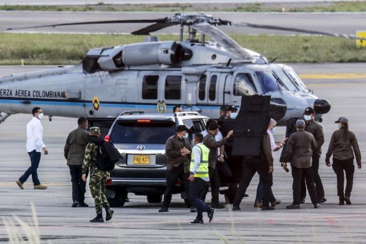 Policía de Colombia encuentra dos fusiles que habrían sido utilizados en ataque a Iván Duque