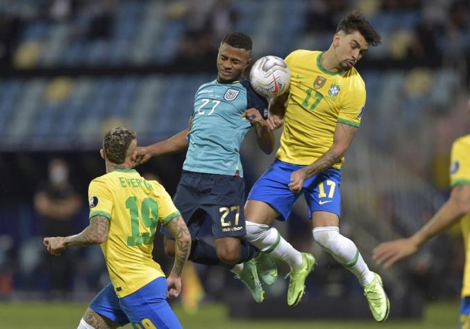 Ecuador le roba un empate a Brasil y clasifica a cuartos de final de Copa América