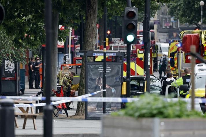Registran impactante explosión en el centro de Londres