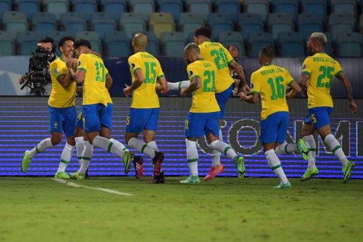 Brasil llega con una sola baja al partido frente a Chile por los cuartos de final de Copa América