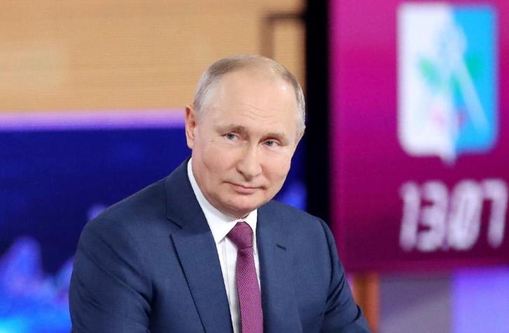 Putin se opone a vacunación obligatoria en Rusia pese a avance de variante Delta