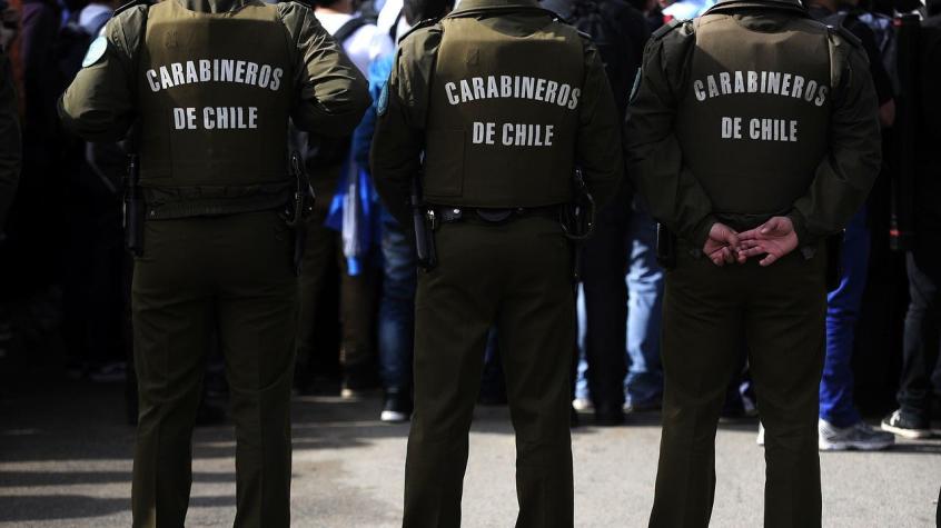 Carabinero es detenido por robo en Concepción: metió a la víctima en el maletero de un auto