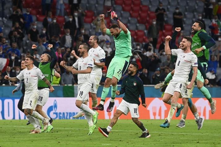 Italia vence a Bélgica y se medirá ante España en las semifinales de la Eurocopa