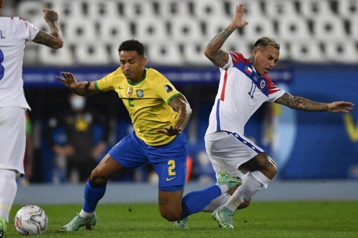 Brasil vs. Chile.