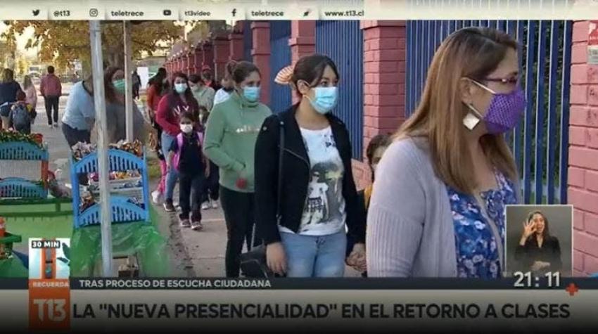 [VIDEO] Mineduc presenta sus ejes para volver a clases