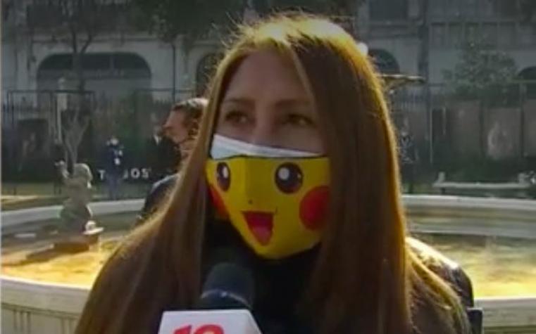 "Tía Pikachu" por incidentes en el ex Congreso: "Si tu atacas no vas a esperar que te abracen"