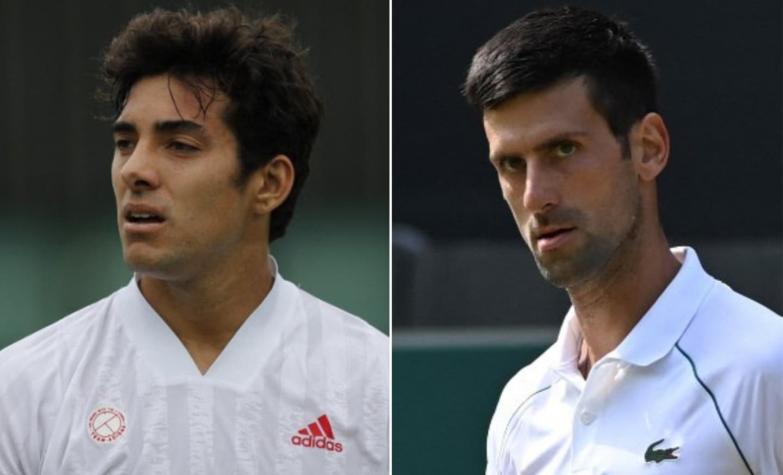 Hora y dónde ver este lunes Garin contra Djokovic por octavos de Wimbledon