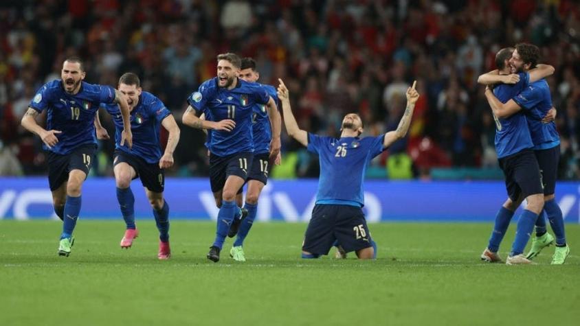 Italia elimina a España en dramática tanda a penales y jugará la final de la Eurocopa 2020