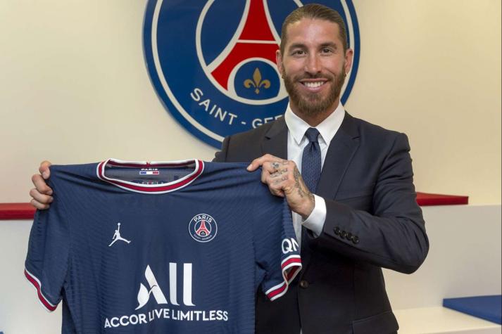 Paris Saint Germain (PSG) anuncia el fichaje de Sergio Ramos