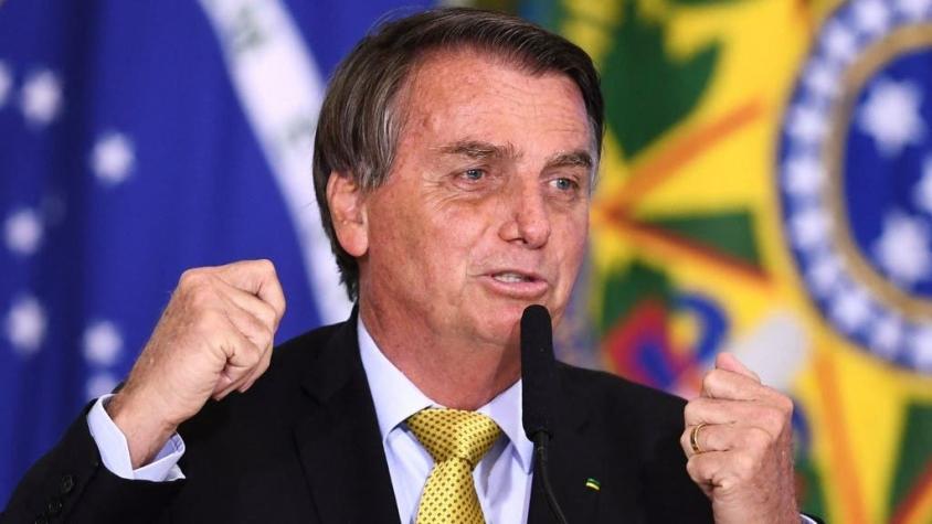Jair Bolsonaro: "Me cago" en comisión que investiga compra de vacunas en Brasil