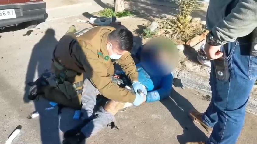 [VIDEO] Persecución termina en violento atropello en La Cisterna