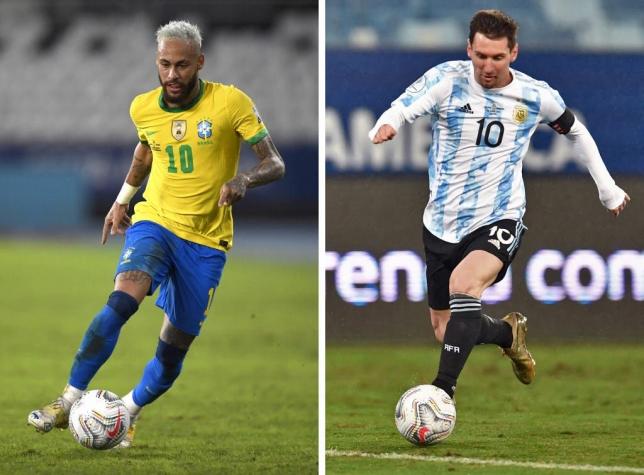 Final de la Copa América por el 13: ¿A qué hora es el Brasil-Argentina?