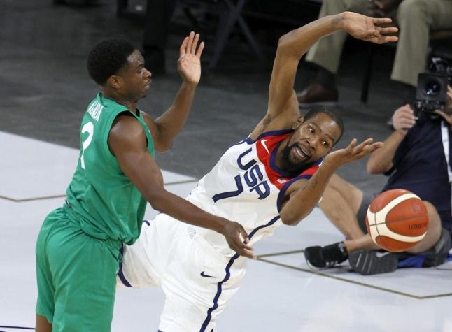 Sopresa: Equipo de básquet de EE.UU perdió ante Nigeria en preparación para Tokio