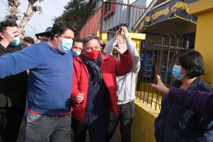 Elecciones en San Ramón: Caótica salida de alcalde Aguilera tras votar