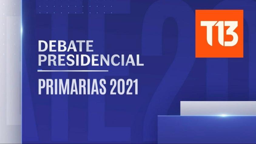 Boric y Jadue tuvieron su último debate antes de la primaria presidencial: revísalo completo