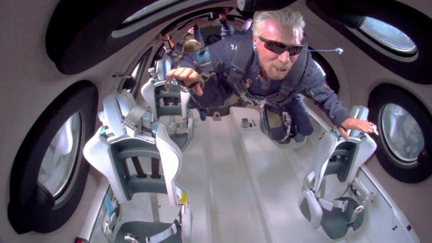 Virgin Galactic: cómo fue el viaje de Richard Branson a las puertas del espacio en su propia nave