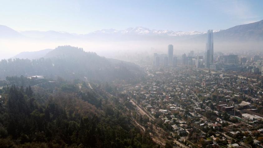 Intendencia decreta preemergencia ambiental para este lunes en la Región Metropolitana