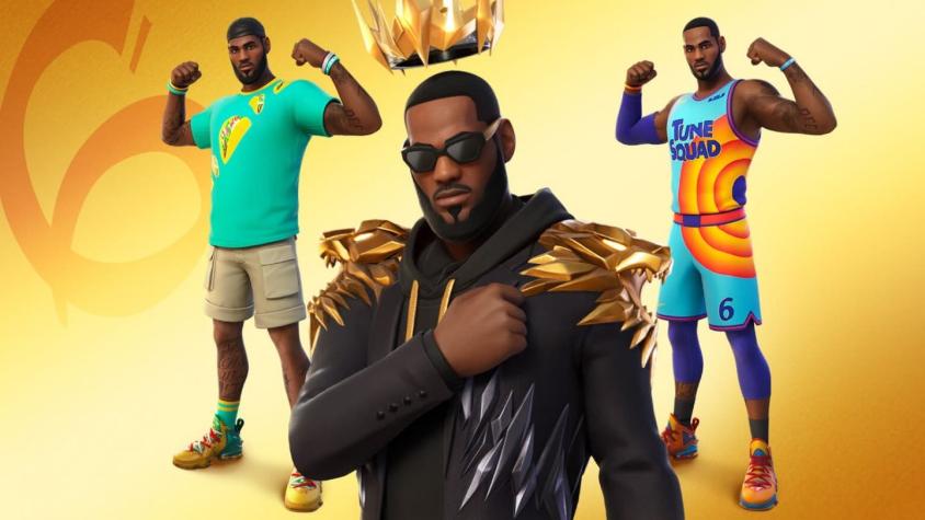 “Ha llegado el Rey”: Fortnite anuncia el arribo de LeBron James justo antes del estreno de Space Jam