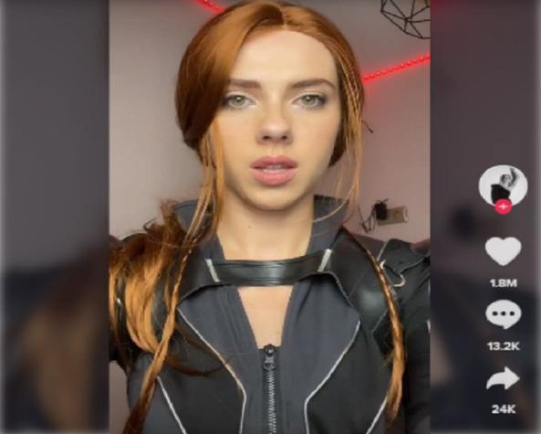 Igualitas: Influencer rusa impacta en redes sociales por su parecido con Scarlett Johansson