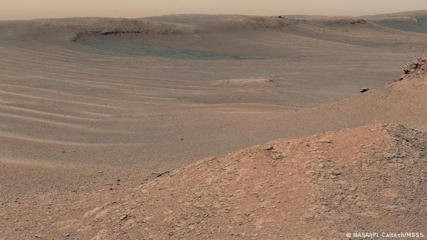 Curiosity descubre que pruebas de vida pasada en Marte pueden haber sido borradas