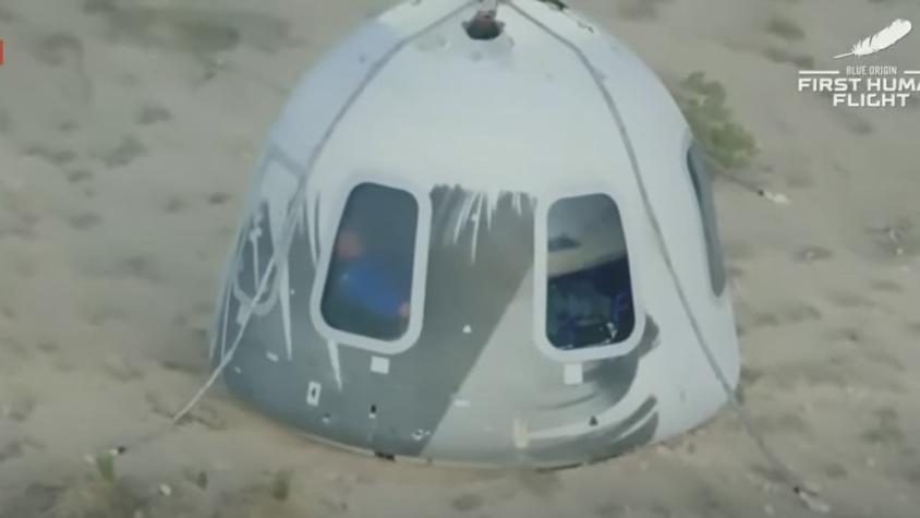 En video: Así fue el viaje de Blue Origin que llevó a Jeff Bezos al espacio