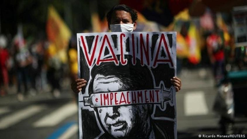 Miles de brasileños vuelven a las calles para pedir la salida de Bolsonaro
