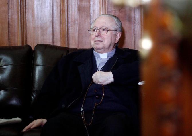Arzobispado de Santiago por muerte de Karadima: "Acompañamos de cerca a las víctimas"