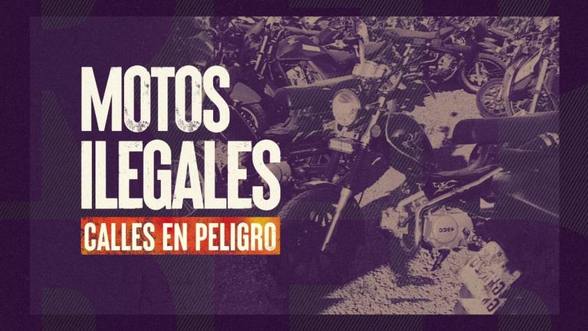 [VIDEO] Reportajes T13: Descontrolado aumento de motos ilegales en Santiago