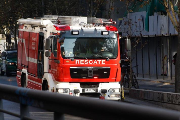 Hombre fallece en un incendio en la comuna de La Florida