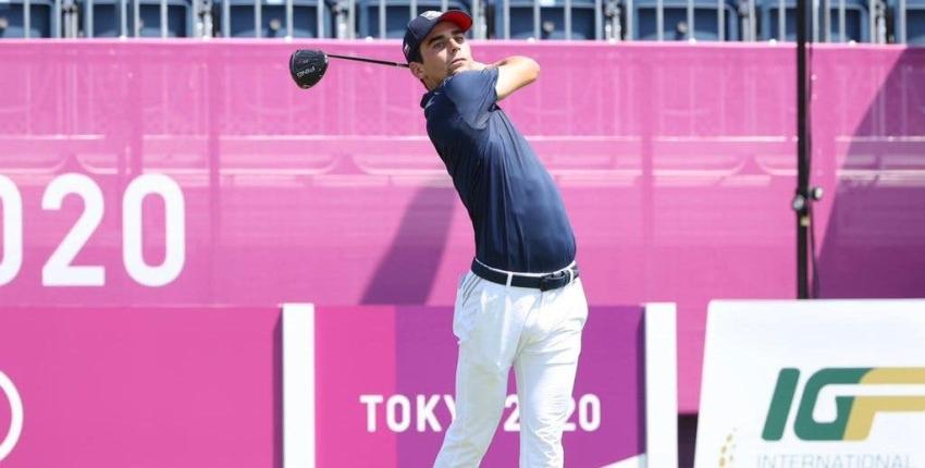 Joaquín Niemann terminó décimo en el golf de Tokio 2020