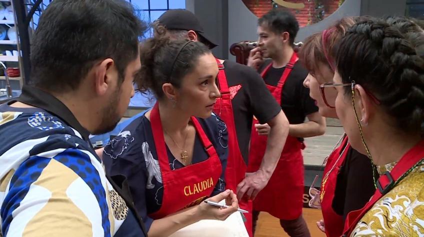 "No me gusta que me mandoneen": el tenso roce entre Cristina Tocco y Claudia Miranda en MasterChef