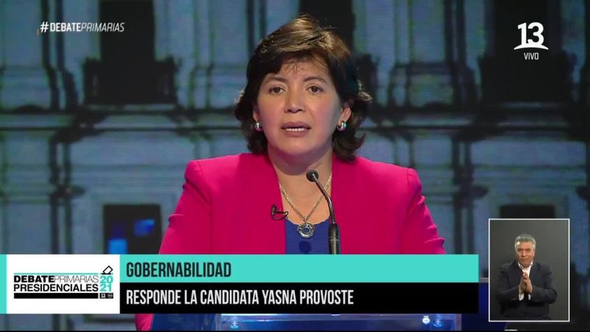 Provoste dice sentirse orgullosa de haber sido ministra de la Concertación: "Nunca lo he negado"