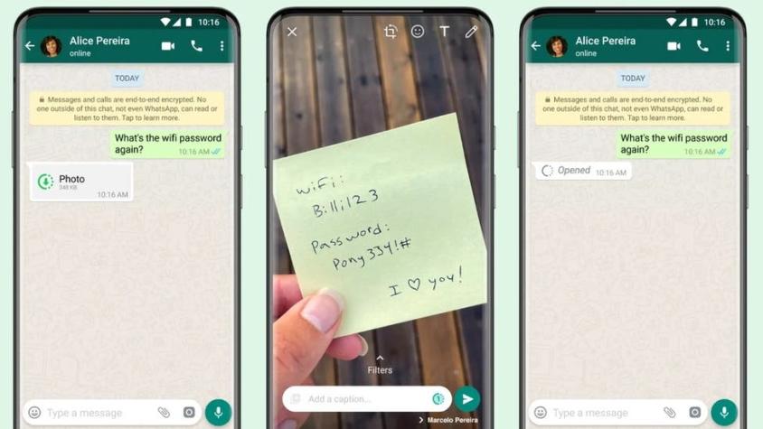 WhatsApp: cómo funciona el nuevo servicio de la aplicación que hace desaparecer fotos y videos