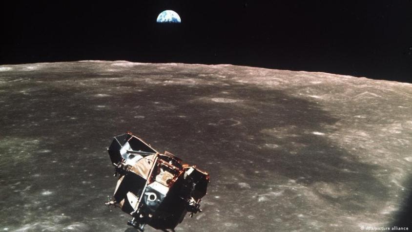 Parte de la nave de la misión Apolo 11 podría seguir orbitando la Luna
