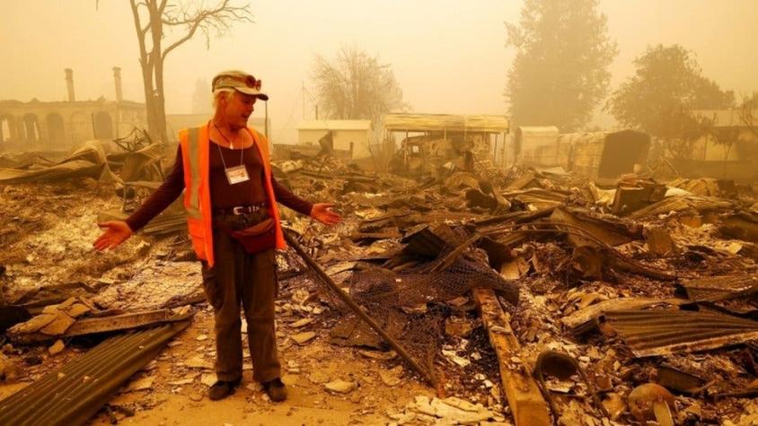 Incendios: las imágenes de la devastación en varias partes de Estados Unidos, Rusia y Grecia