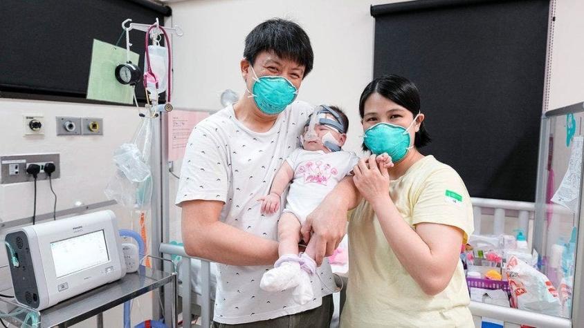 La bebé "más pequeña al nacer" va a su casa después de más de un año en el hospital